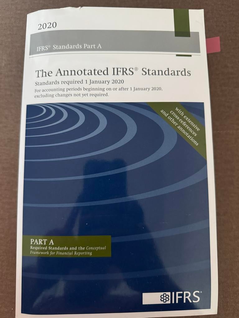 The Annotated IFRS Standards Part A - Accountancy, Ophalen of Verzenden, Gamma, Gelezen, HBO