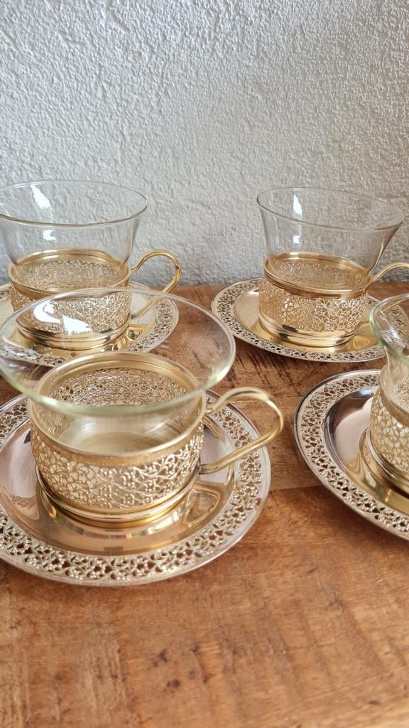 Vintage west germany theeset, Antiek en Kunst, Antiek | Servies compleet, Ophalen of Verzenden