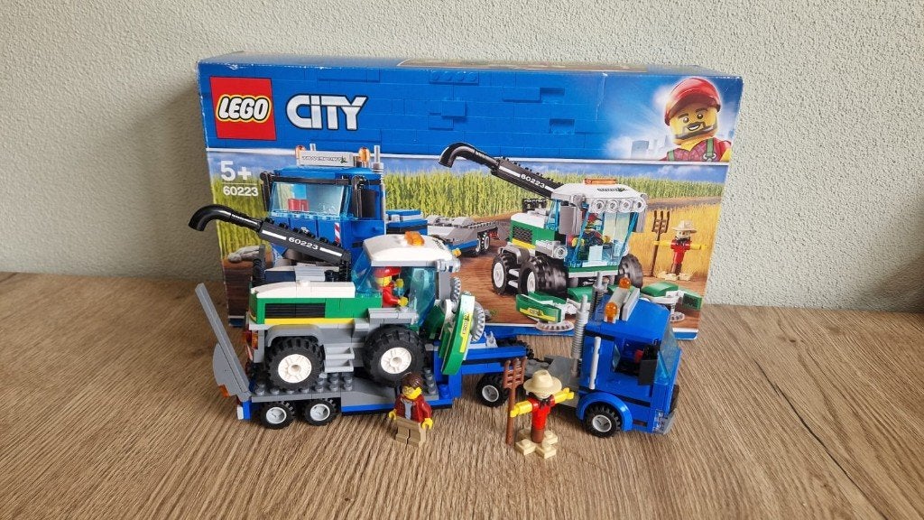 Lego 60223 maaidorser compleet: stukjes, boekjes en doos, Inclusief instructies, City, Lego, Ophalen of Verzenden