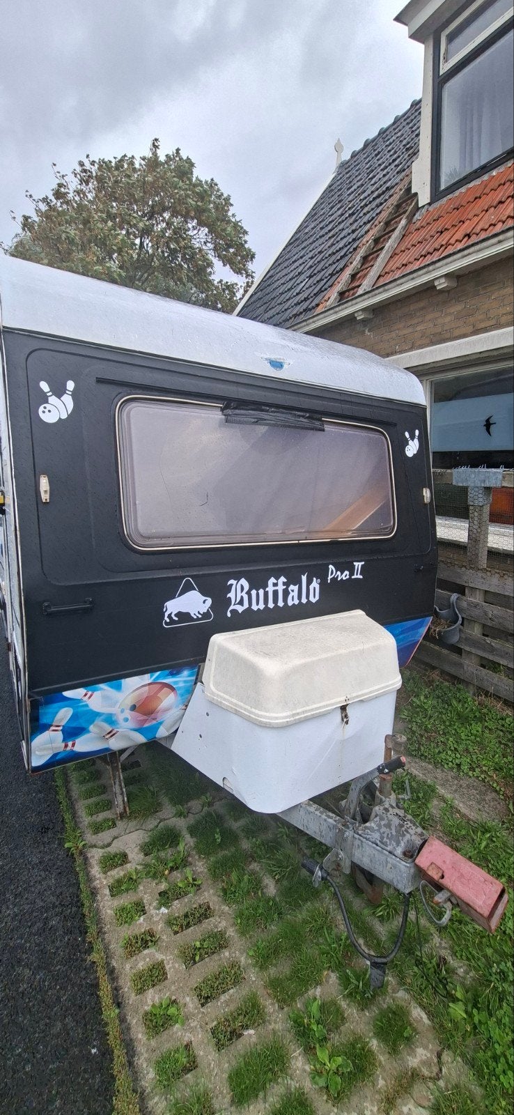GEZOCHT: achterraam (dubbel) voor caravan gezocht, Caravans en Kamperen, Ophalen