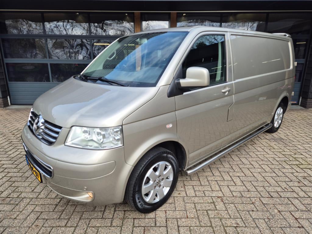 T5 2.5 TDi 174 PK *T Edition *LEER *OPEN DAK *1e eig *NAP, Auto's, Euro 5, Zwart, Volkswagen, 2500 kg
