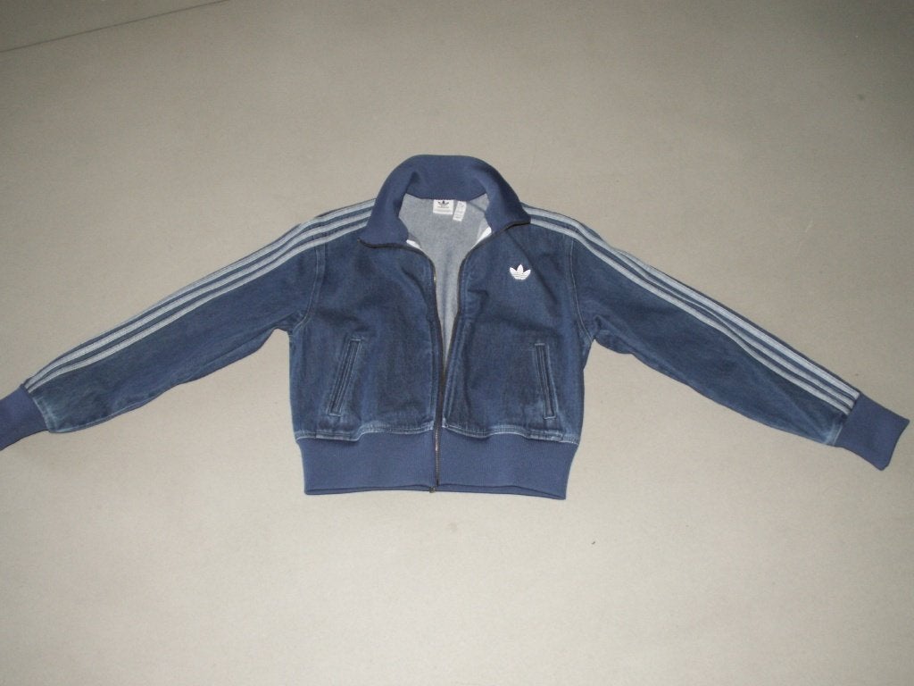 Adidas jeans jack jas maat S denim jacket, Ophalen of Verzenden, Zo goed als nieuw, Maat 36 (S), Blauw