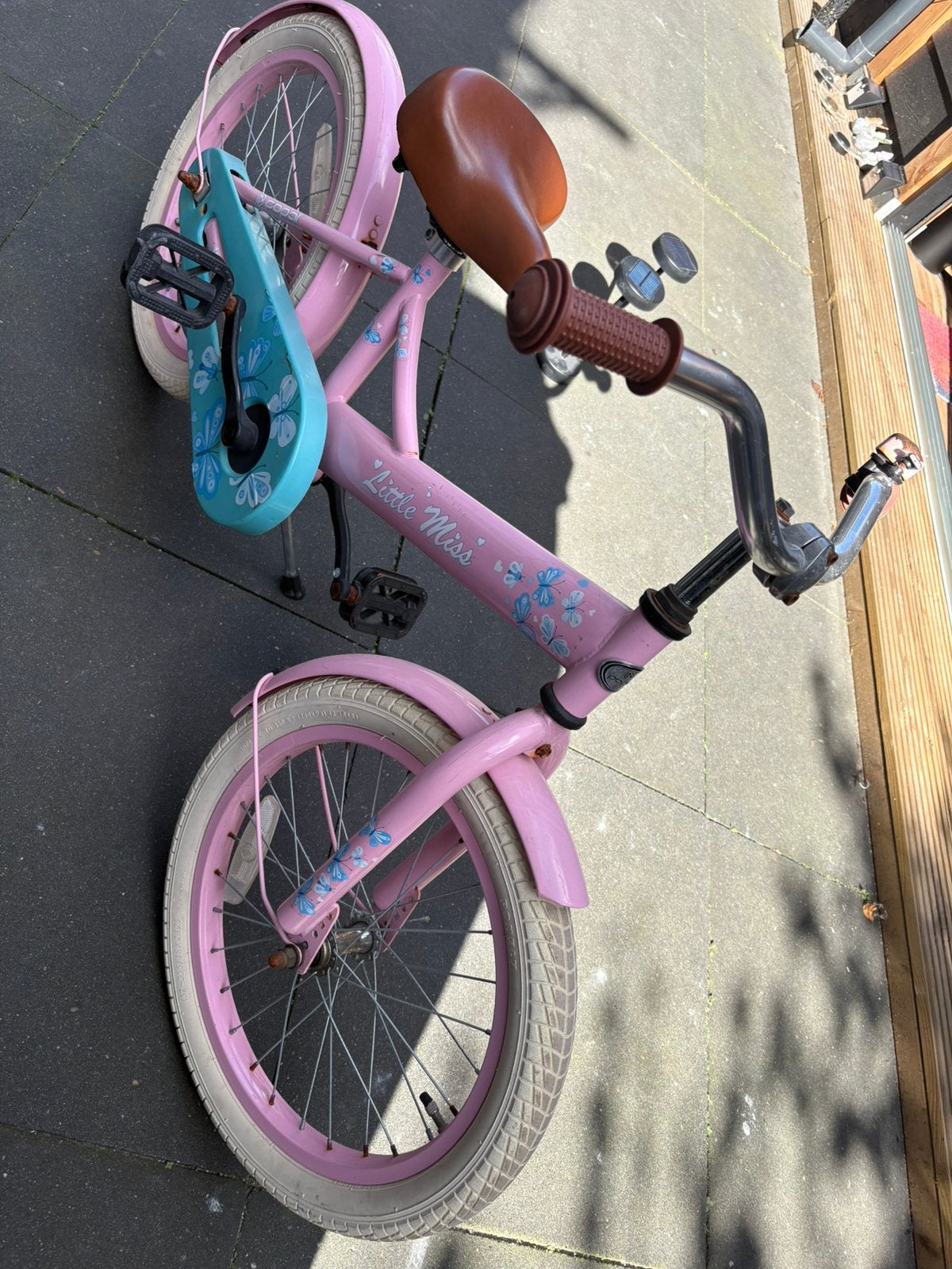 Meisjes (kids) fiets, Ophalen of Verzenden, Gebruikt, Terugtraprem, 16 tot 20 inch