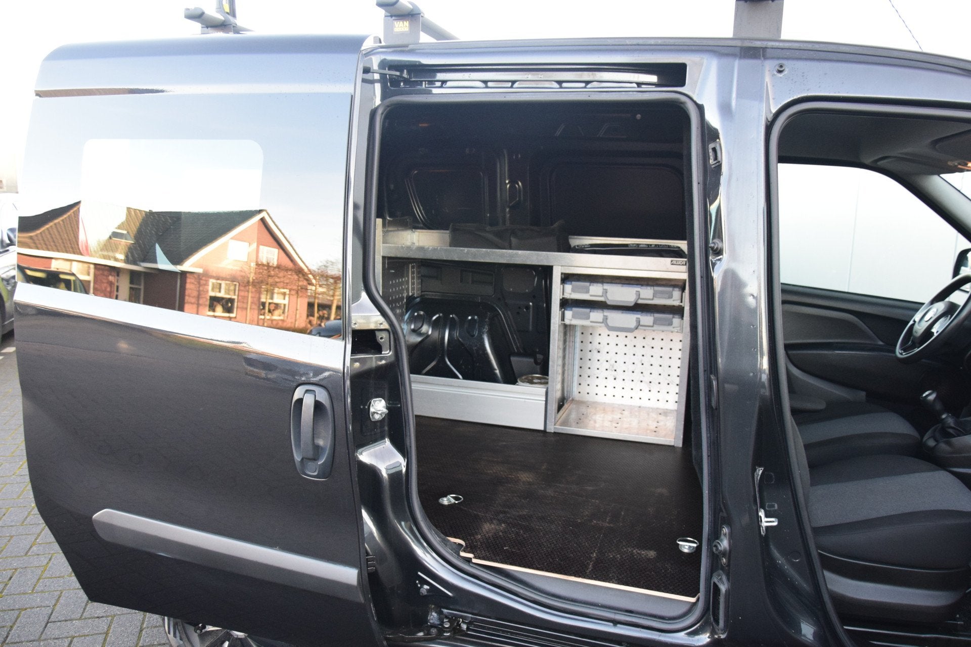 Fiat Doblò Cargo 1.3 MJ L1H1 Airco Audio/Bluetooth Dakdrage, Voorwielaandrijving, Stof, Gebruikt, 4 cilinders