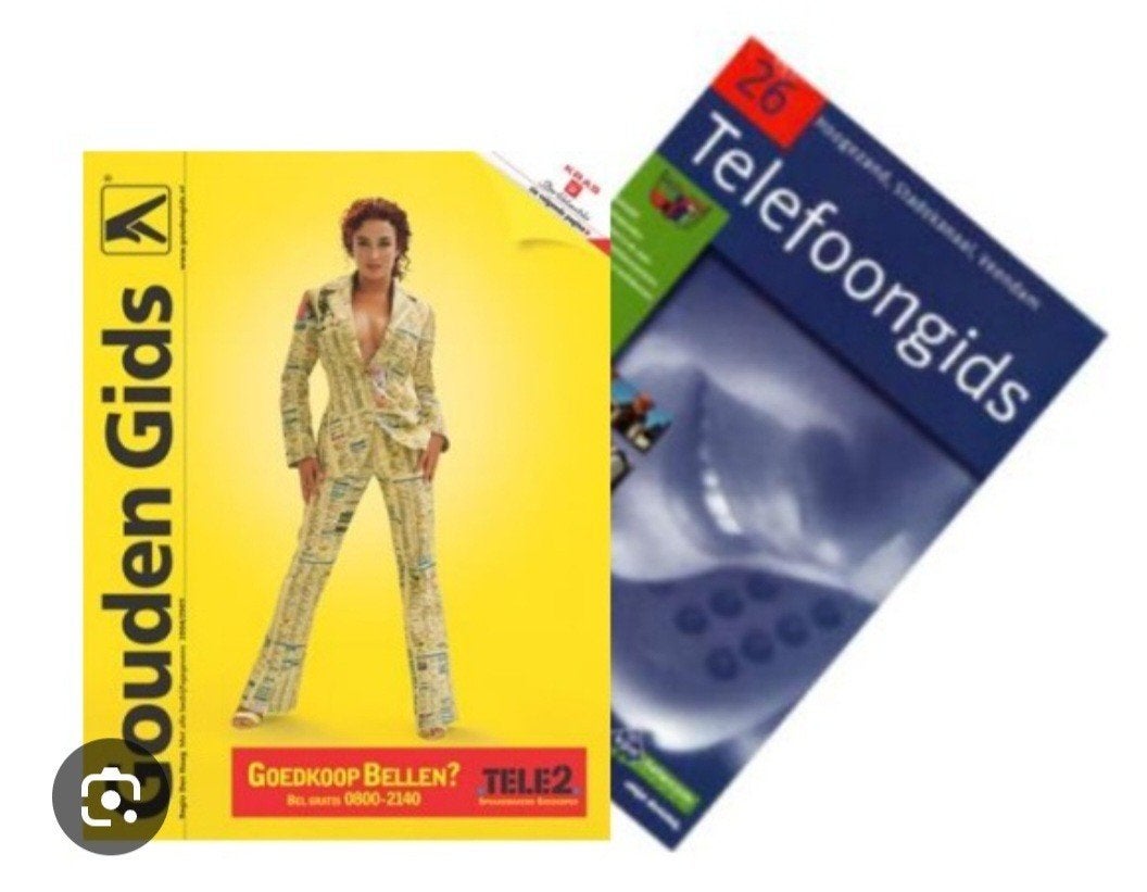 Gezocht: Telefoonboeken en Gouden Gidsen., Ophalen of Verzenden, Gelezen