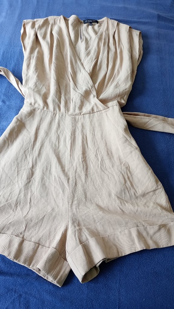 Sale! My Jewellery jumpsuit xs nieuw, Kleding | Dames, Jumpsuits, Ophalen of Verzenden, Nieuw, Maat 34 (XS) of kleiner, Beige