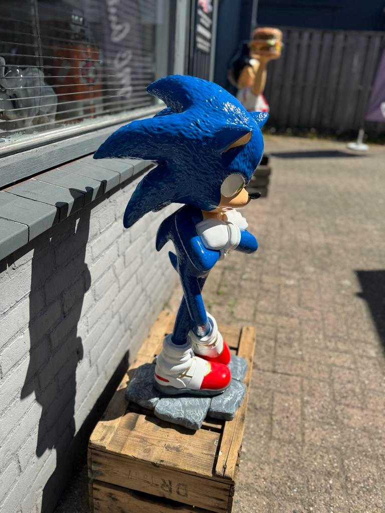 Sonic the Hedgehog beeld - Groot formaat, Ophalen, Zo goed als nieuw, Fantasy