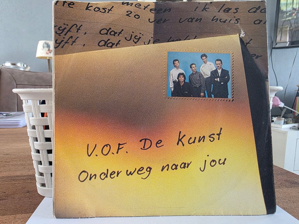 7" Single V.O.F. de Kunst - Onderweg Naar Jou / Opeens, Gebruikt, 7 inch, Ophalen of Verzenden, Overige typen