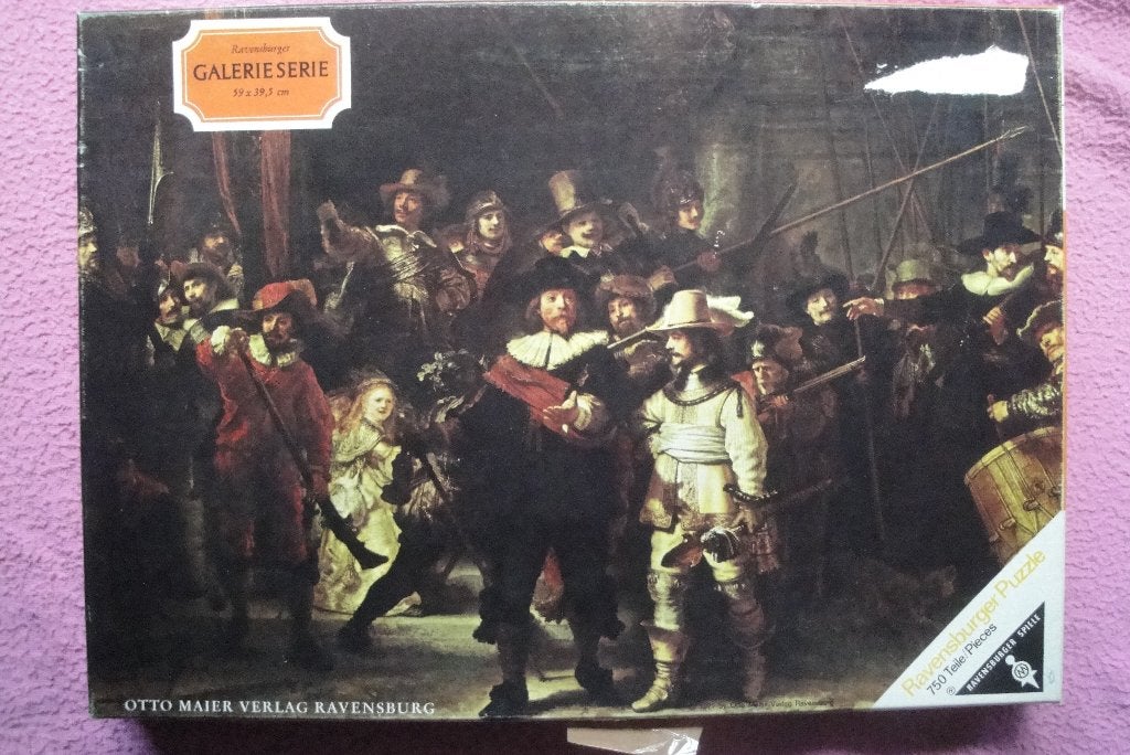 RAVENSBURGER GALERIE SERIE PUZZLE 750stukjes voor 2,95euro., Ophalen of Verzenden, 500 t/m 1500 stukjes, Gebruikt, Legpuzzel