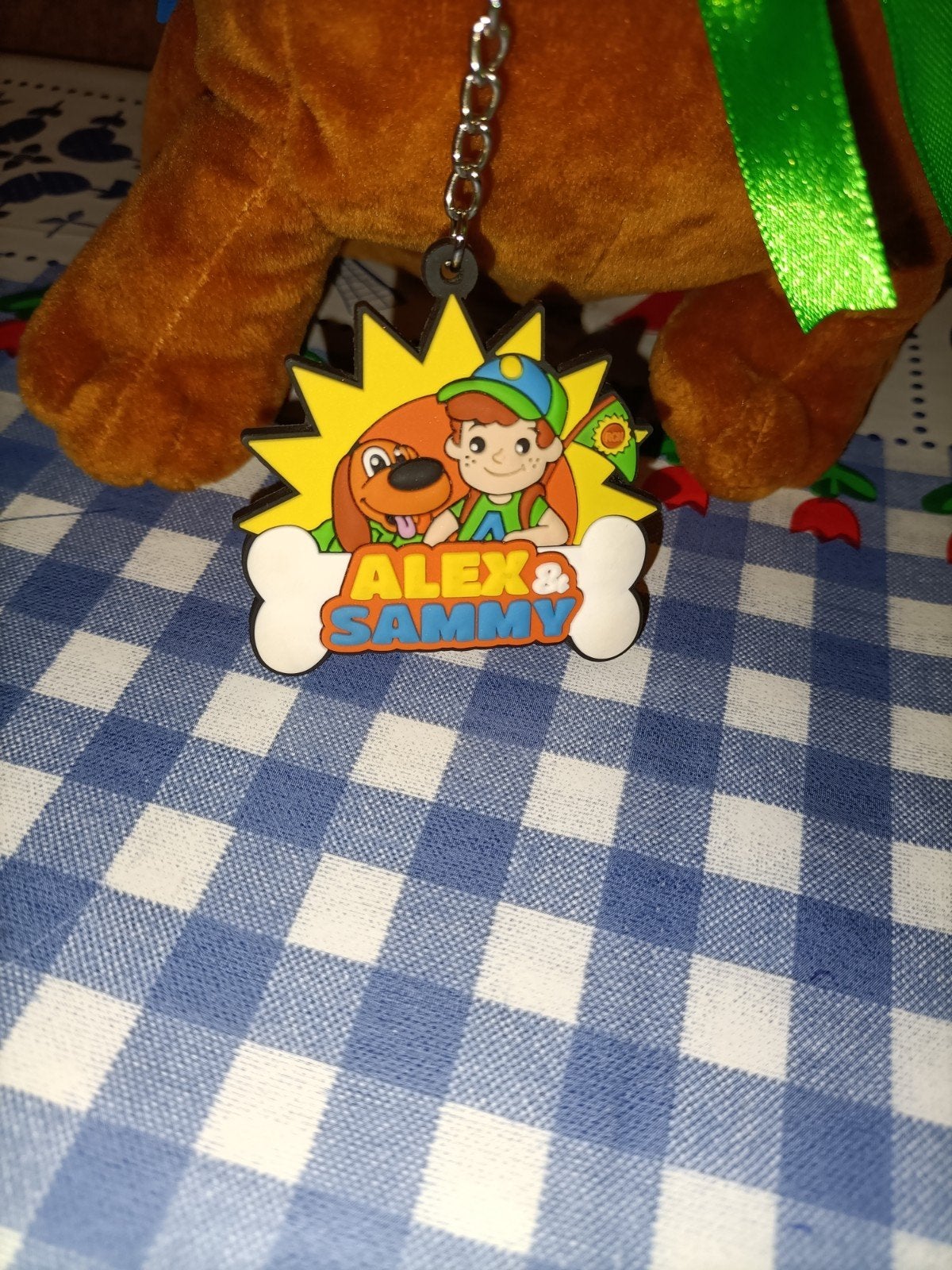 Sammy de hond knuffel RCN Alex & Sammy 25 cm groot, Ophalen of Verzenden, Zo goed als nieuw