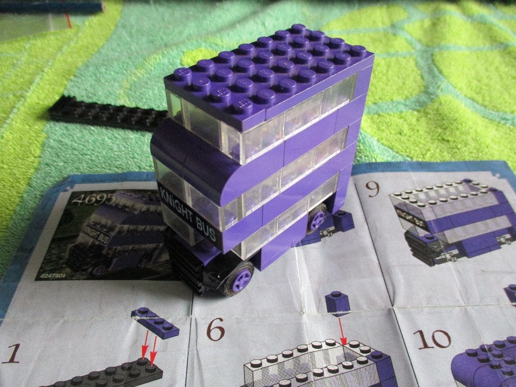 Lego 4695 Harry Potter - Mini Knight Bus, Kinderen en Baby's, Speelgoed | Duplo en Lego, Ophalen of Verzenden, Gebruikt, Complete set