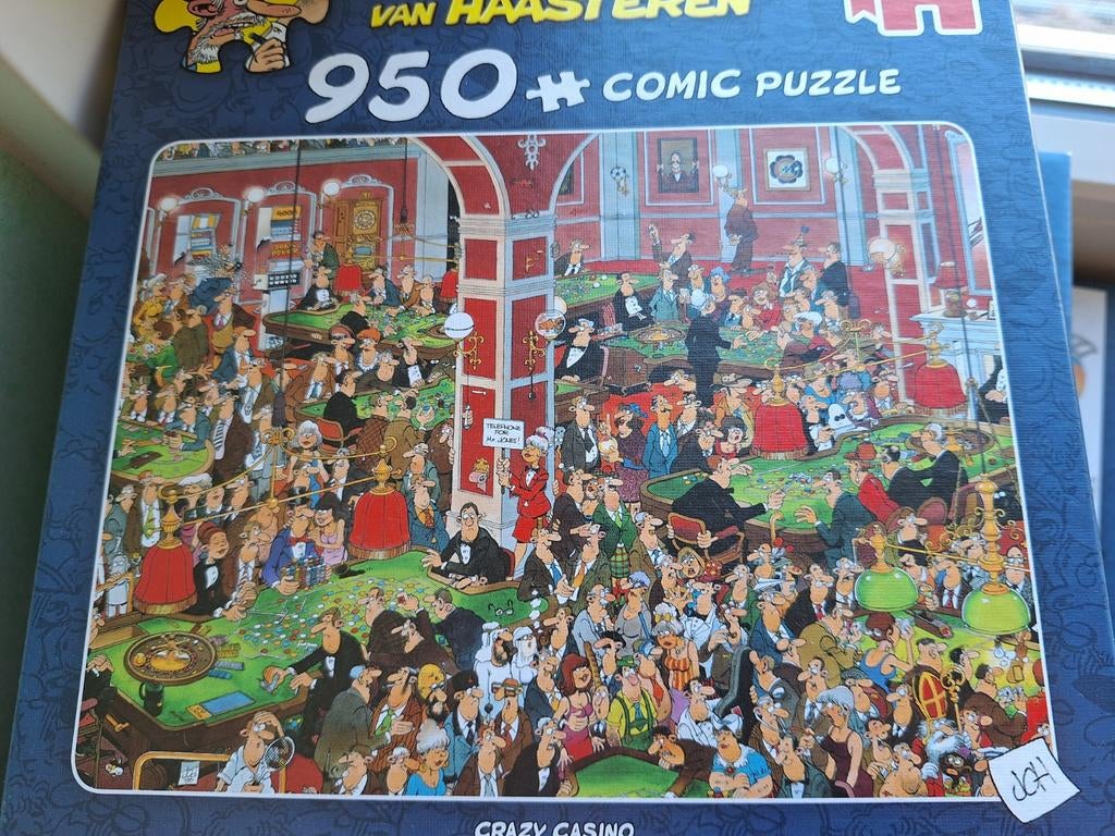 Jan van Haasteren Crazy Casino puzzel 950 stukjes, Ophalen