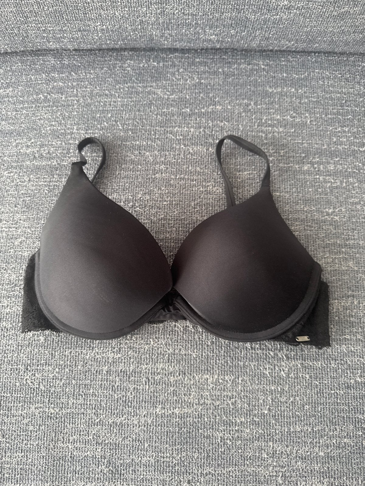 Hunkemöller Zwarte BH - Maat 75C, Ophalen of Verzenden, Zwart, BH