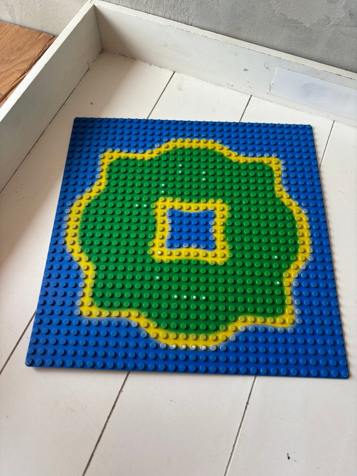 Lego piraten eiland 6270 grondplaat, Ophalen of Verzenden, Gebruikt