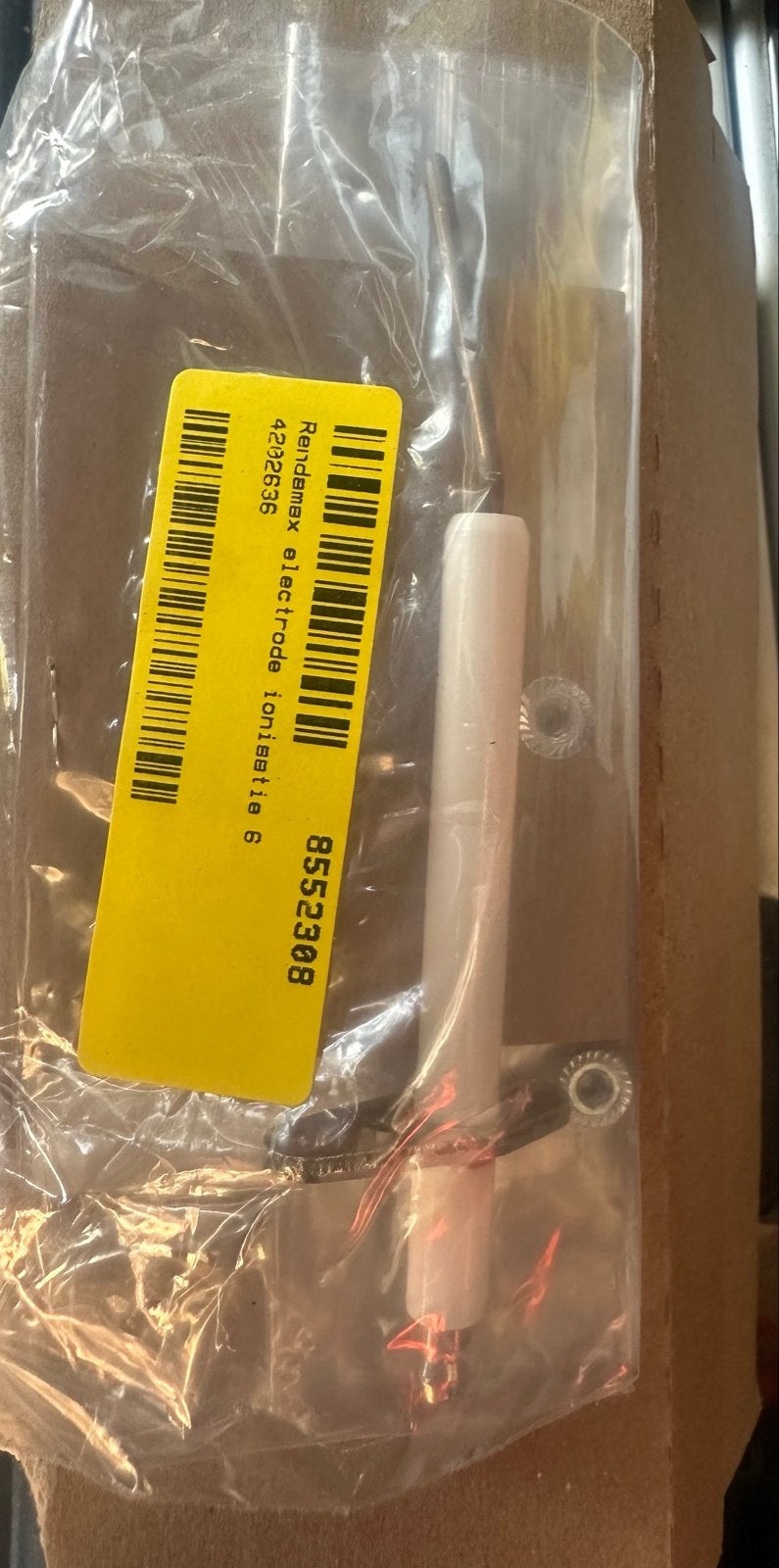 Rendamax Ionisatie Elektrode 8552309 / 64202636 Nieuw, Ophalen of Verzenden, Nieuw