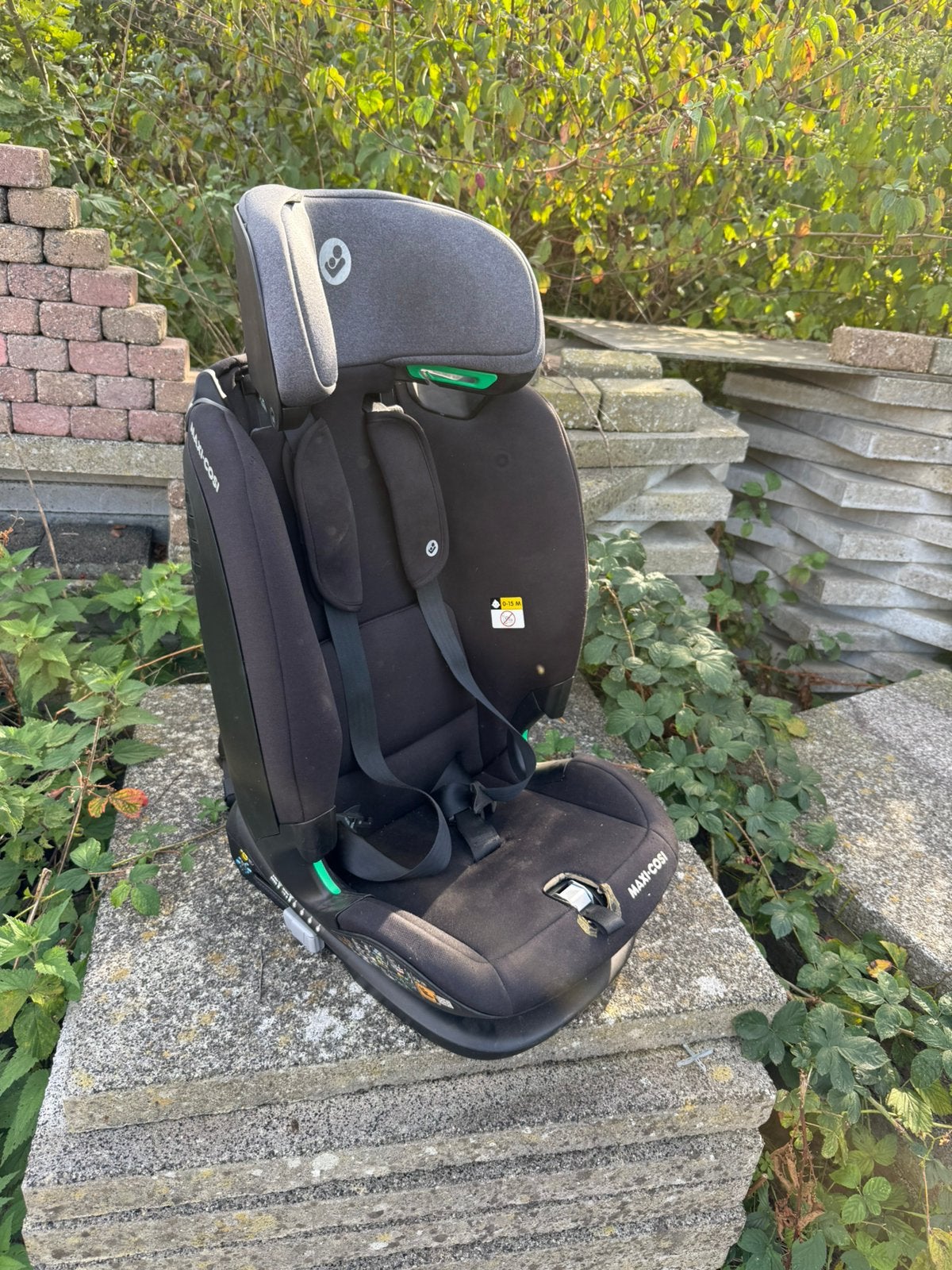 Maxi-Cosi Titan Plus / Pro i-Size Autostoel - Zwart (Isofix), Ophalen, Verstelbare rugleuning, Gebruikt, 15 t/m 36 kg