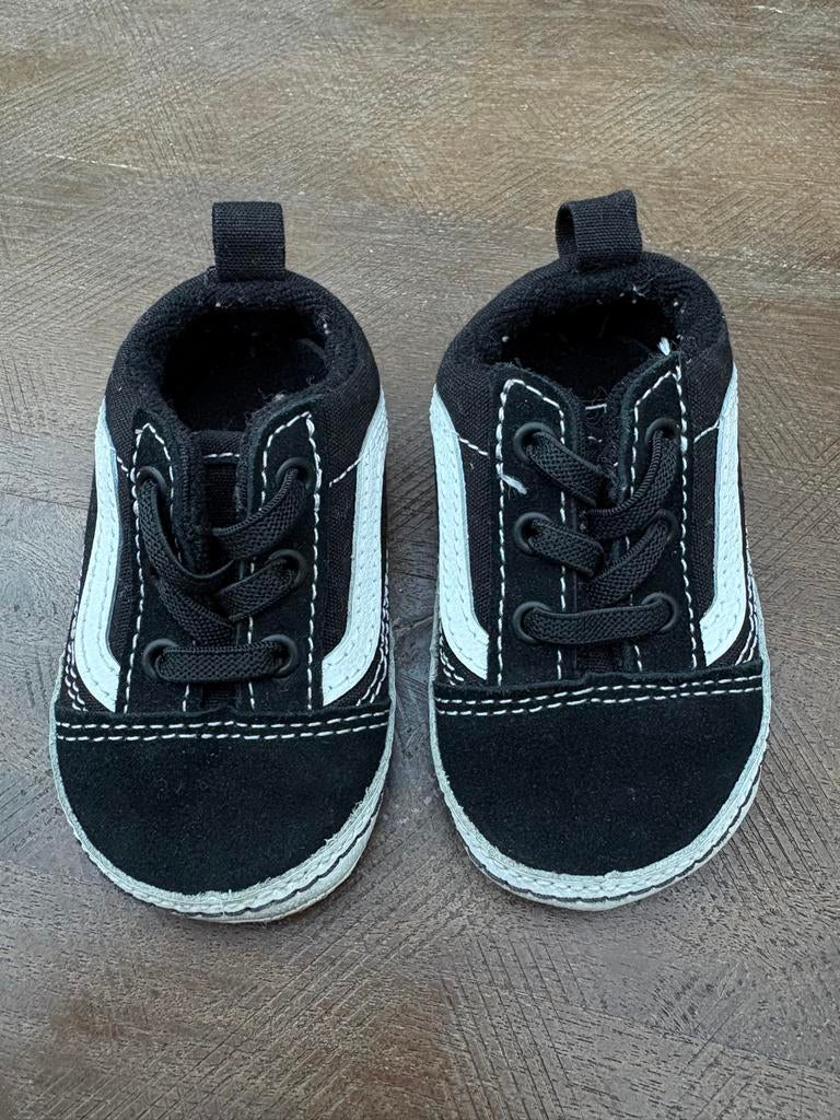 Vans babyschoentjes maat 18 - weinig gedragen, Ophalen of Verzenden, Zo goed als nieuw, Jongetje of Meisje, Schoentjes