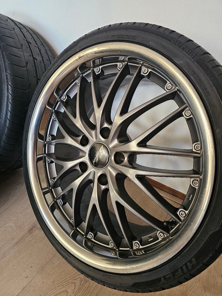 Breedset 19 inch voor bmw, 5x120, Gebruikt, 255 mm, Velg(en), Personenwagen