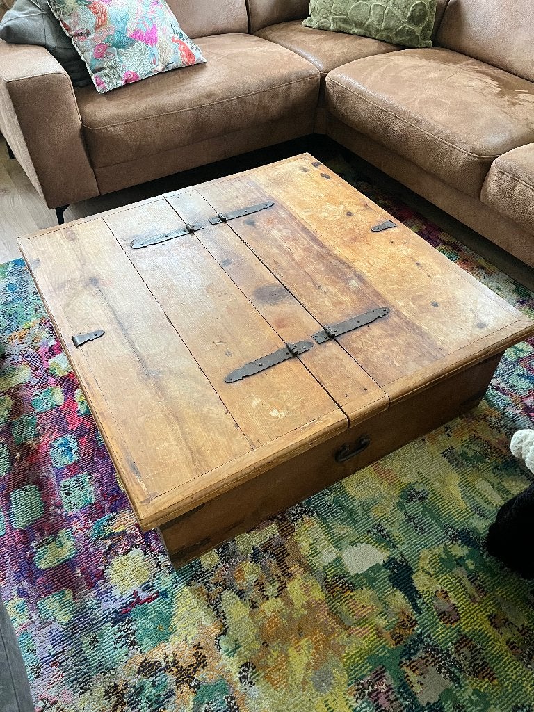 Salontafel, Huis en Inrichting, Tafels | Salontafels, Gebruikt, 100 tot 150 cm, 50 tot 100 cm, Minder dan 50 cm