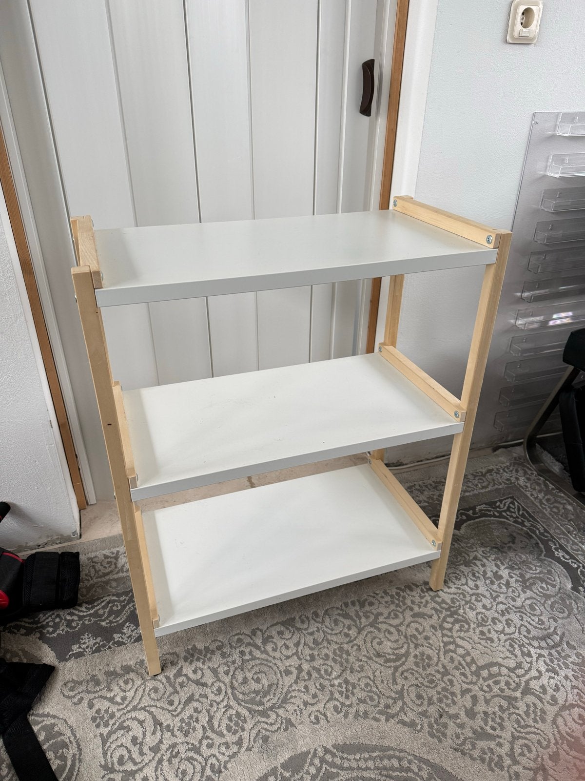 Houten rek met 3 planken - ideaal voor opslag, Ophalen, Gebruikt