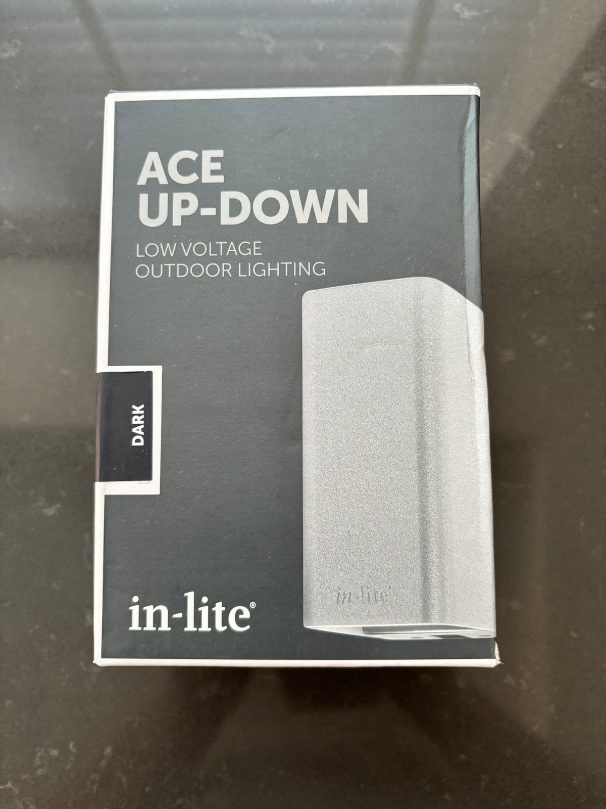 In-Lite ACE Up-Down 12V lamp. Nieuw in de doos, Minder dan 50 watt, Wandlamp, Ophalen of Verzenden, Netvoeding