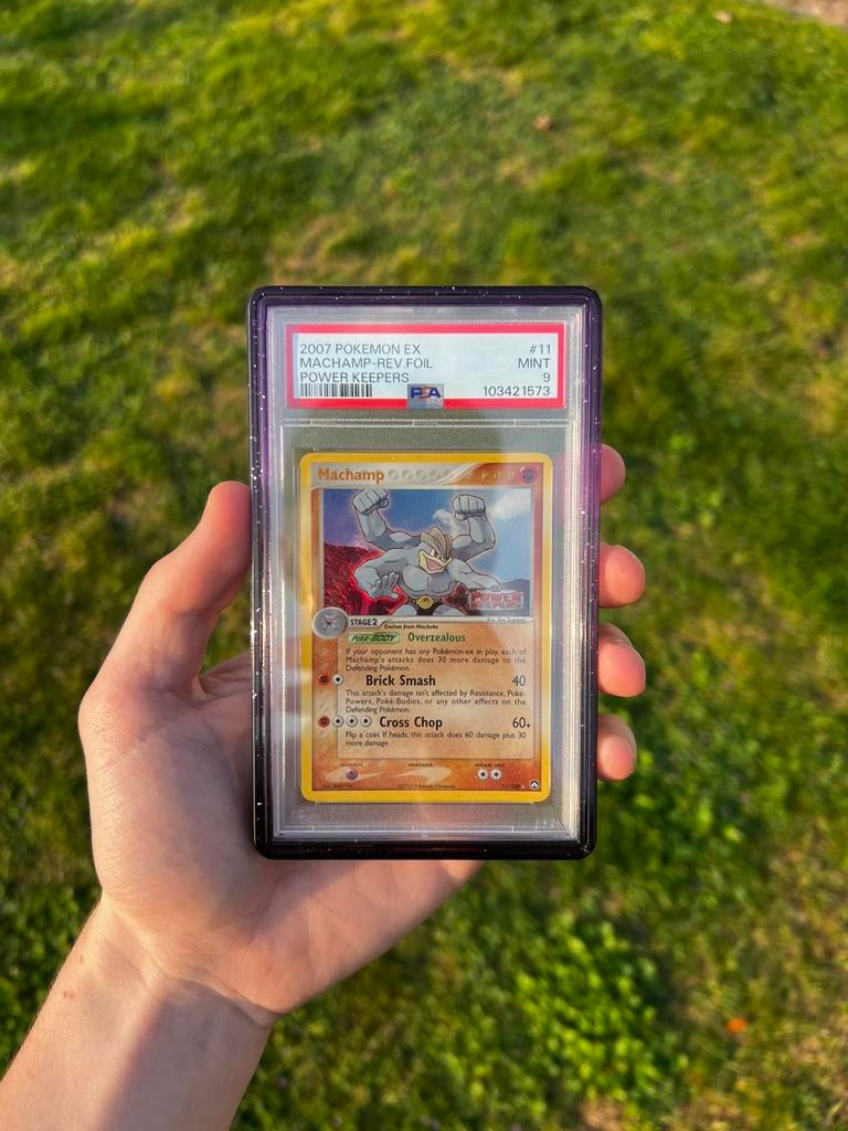 Machamp 11 Reverse Holo Pokemon Kaart PSA 9, Hobby en Vrije tijd, Verzamelkaartspellen | Pokémon, Ophalen of Verzenden, Nieuw