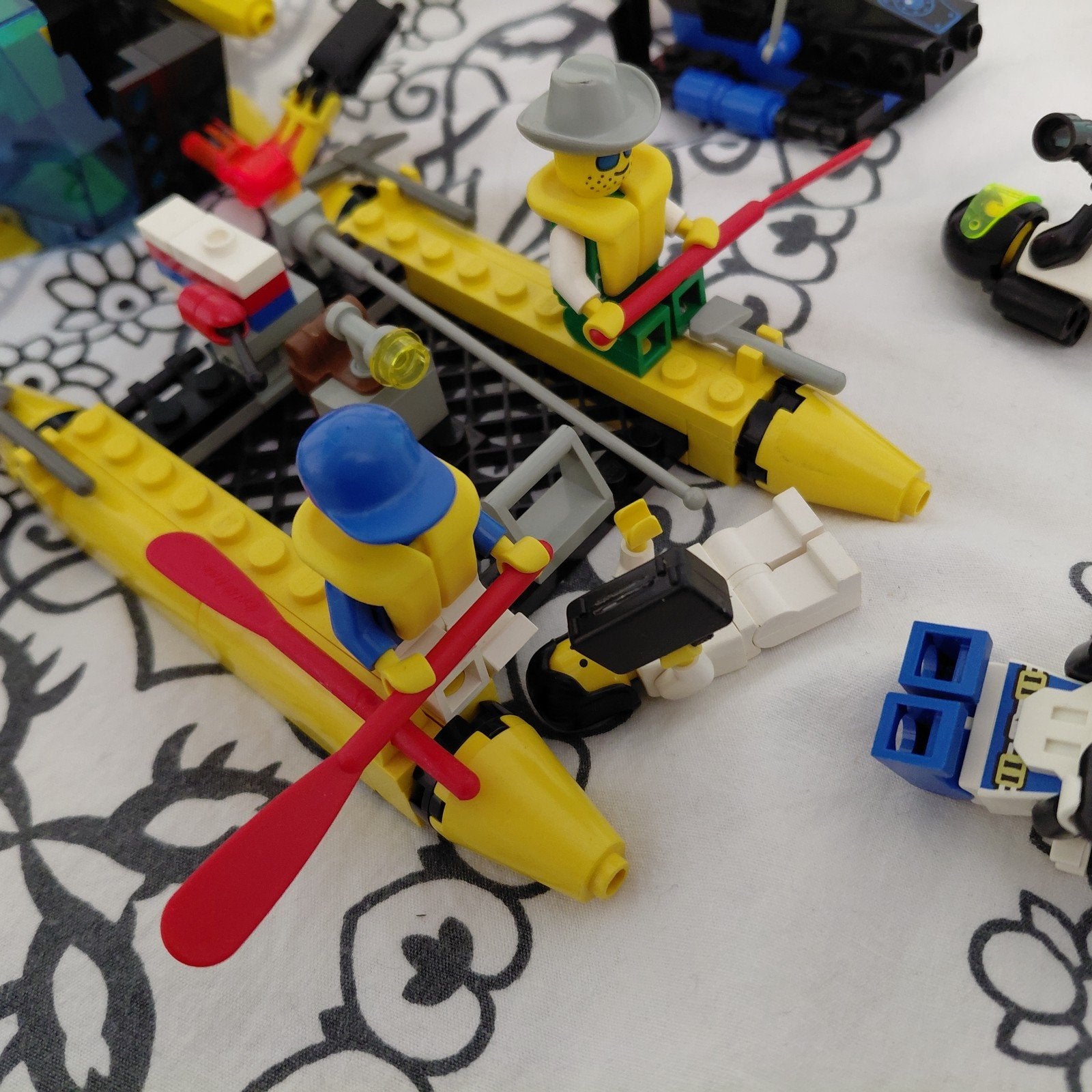 Grote partij LEGO voertuigen en minifiguren, Ophalen of Verzenden, Gebruikt, Overige merken