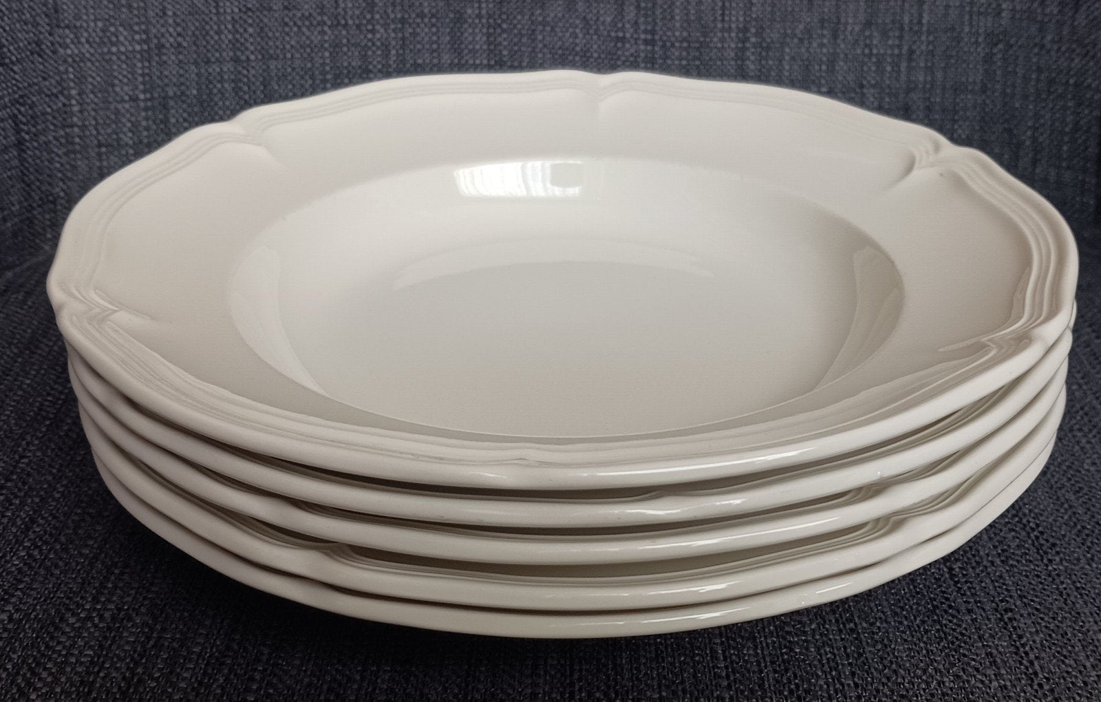 5 Villeroy & Boch Manoir diepe borden (22,5 cm), Huis en Inrichting, Ophalen, Gebruikt, Klassiek, Villeroy & Boch