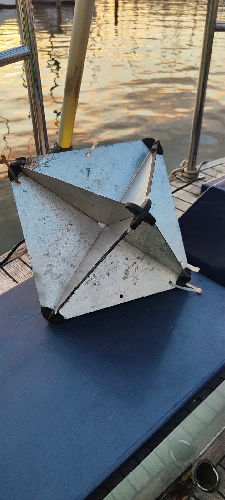 Allpa Aluminium Radarreflector - Opvouwbaar, Watersport en Boten, Ophalen