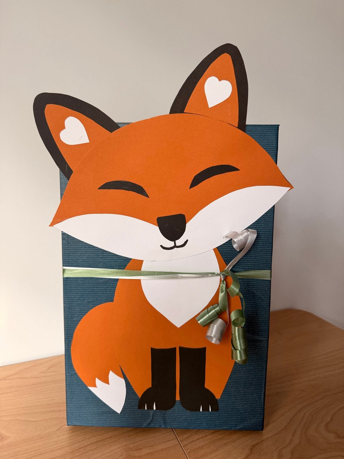 Handgemaakte Sinterklaas surprise. Vos. Dier. Sint., Diversen, Ophalen of Verzenden, Nieuw