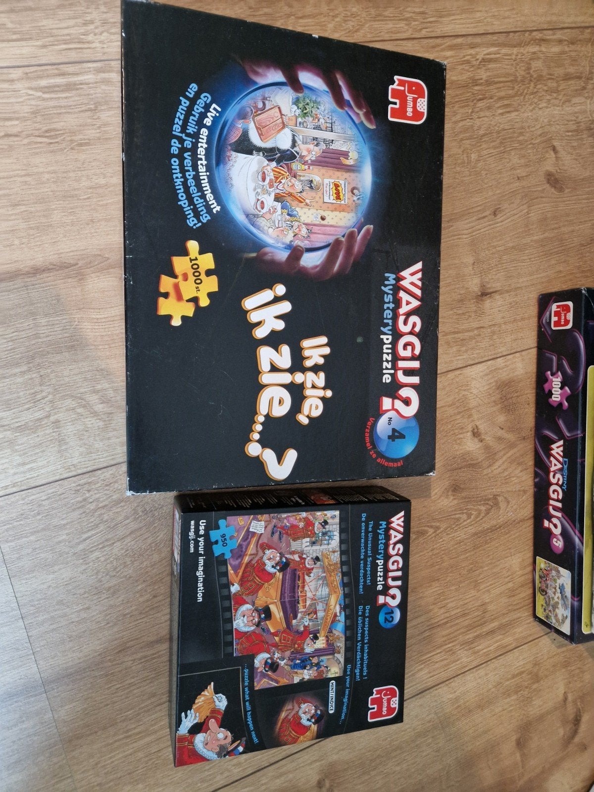 2x wasgij Mystery puzzel, Ophalen of Verzenden, Zo goed als nieuw