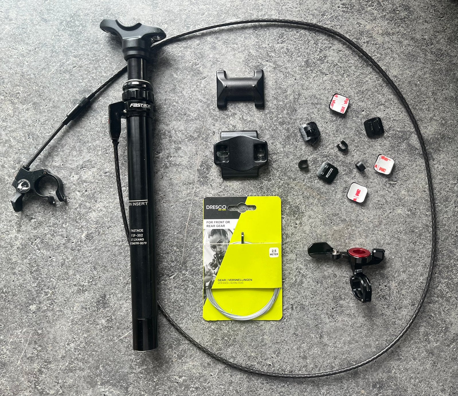 External Dropper 27.2mm + Bearing Remote & Installatiekit, Ophalen of Verzenden, Frame, Aluminium