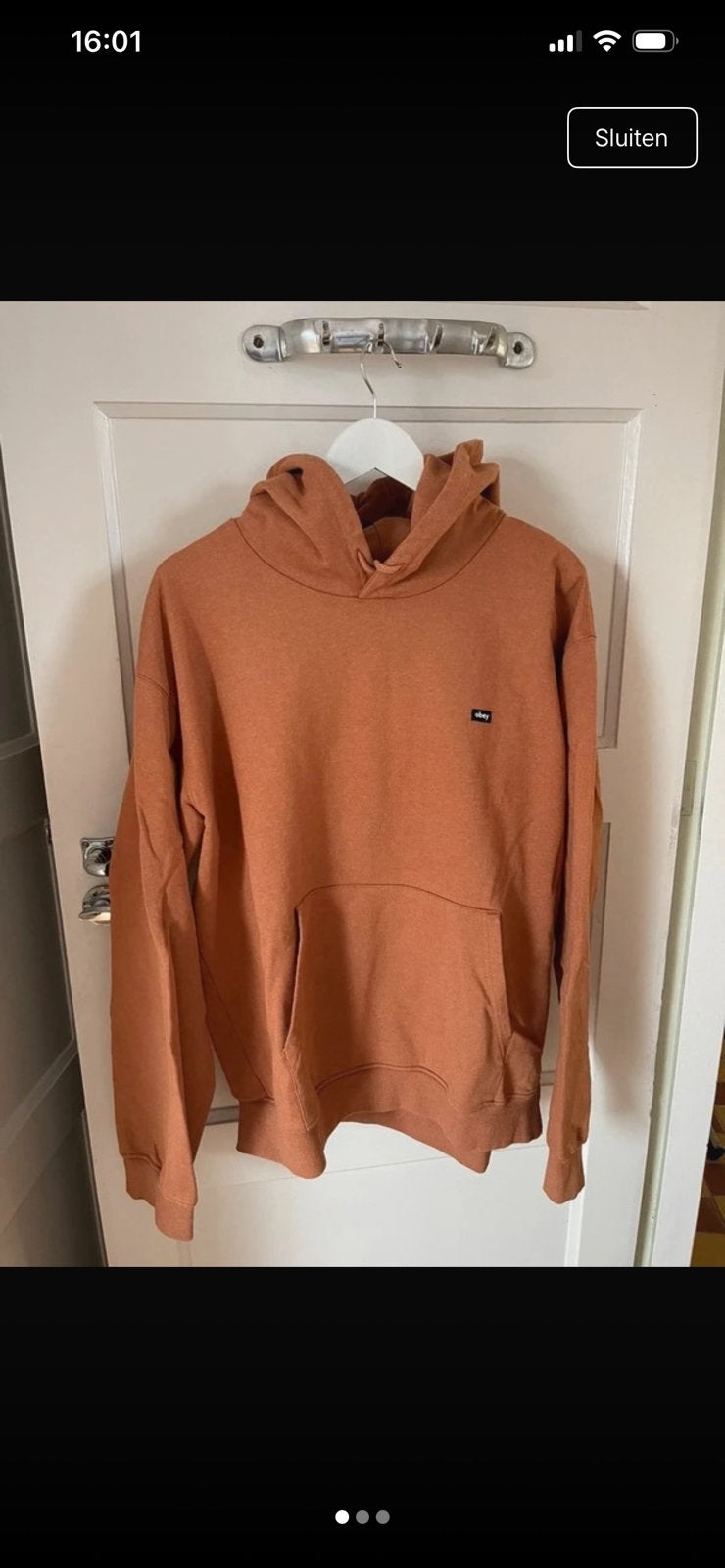 Obey Hoodie maat L, Ophalen of Verzenden, Zo goed als nieuw