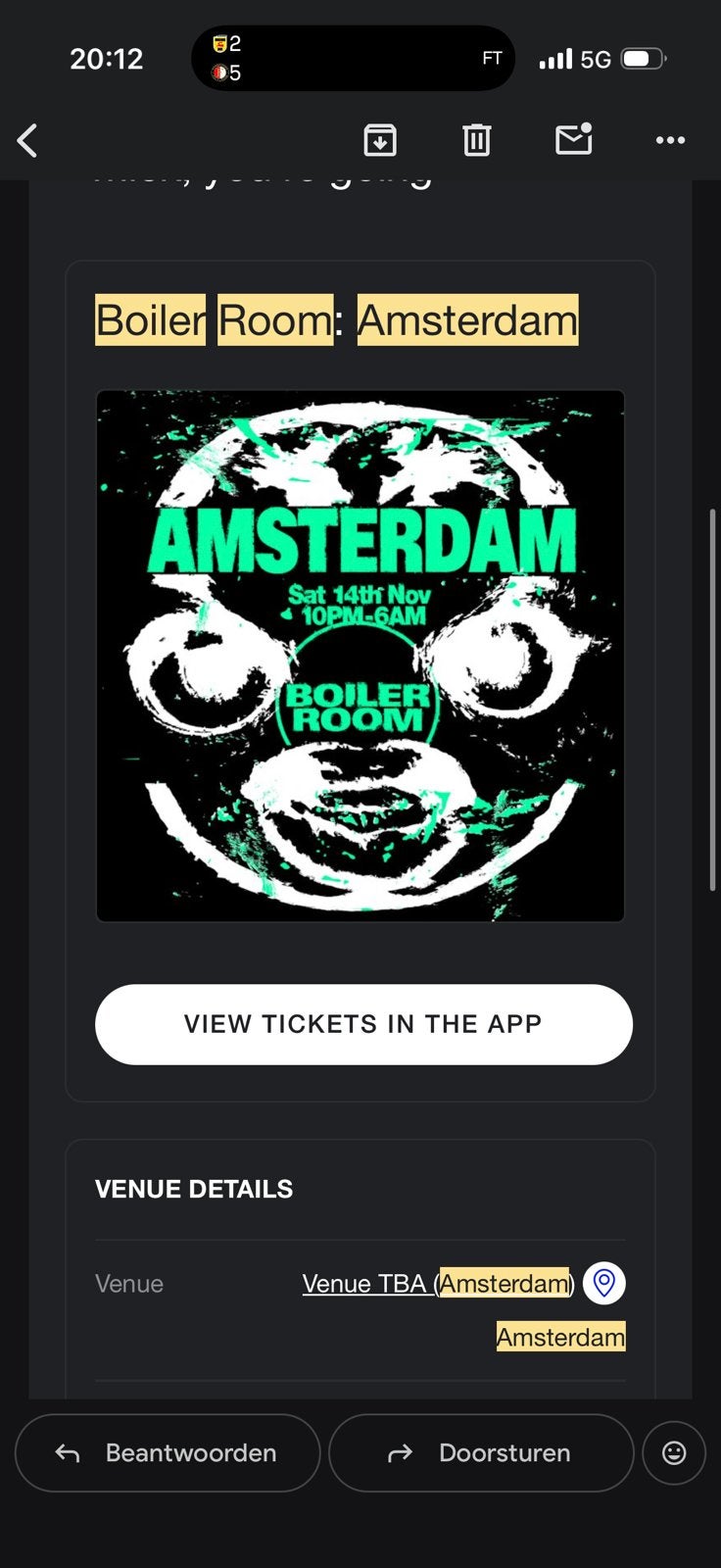 Boiler Room Amsterdam 14 nov, Twee personen