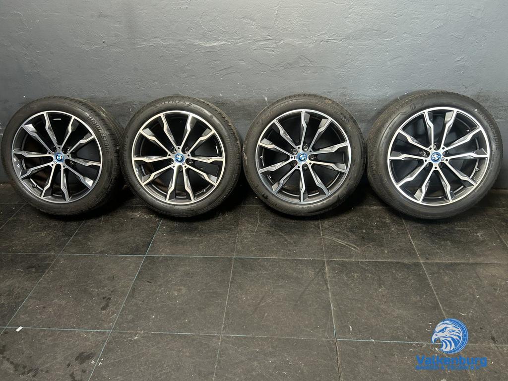 Originele BMW X3 X4 G01 G02 Style 699M 20 inch breedset antr, -, -, Banden en Velgen, Ophalen of Verzenden