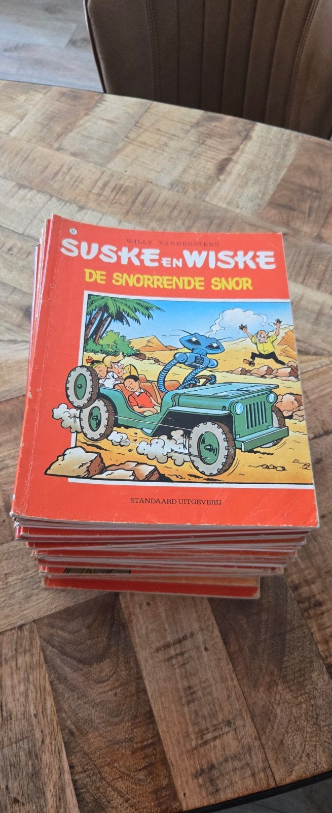 45 Suske en Wiske stripboeken - Diverse titels, Meerdere stripboeken, Ophalen, Gelezen, Willy Vandersteen