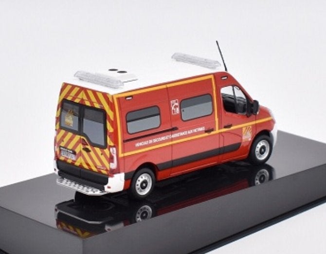 Renault Master 2014 Pompiers VSAV 1/43 NOREV ref. 518787, Verzenden, Nieuw, Bus of Vrachtwagen, Norev