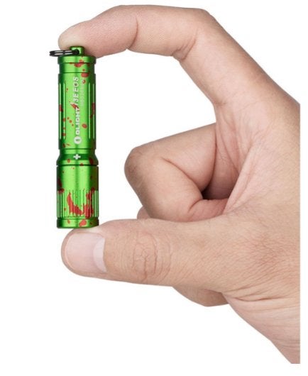 OLIGHT i3E EOS Limited Zombie Groen - Sleutelhanger - LED-, Vintageknives.nl, Nieuw, Ophalen of Verzenden, Maarten@Vintageknives.nl