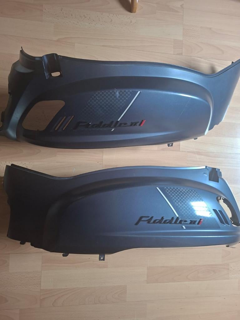 Sym Fiddle 2 Injectie Zij/achterkappen Submarine Blue, Ophalen, Zo goed als nieuw, Overige typen, SYM