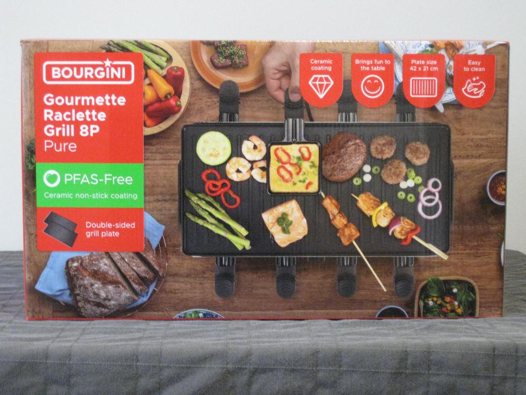 GOURMETTE/RACLETTE (Nieuw in doos), Ophalen, Nieuw, 8 personen of meer