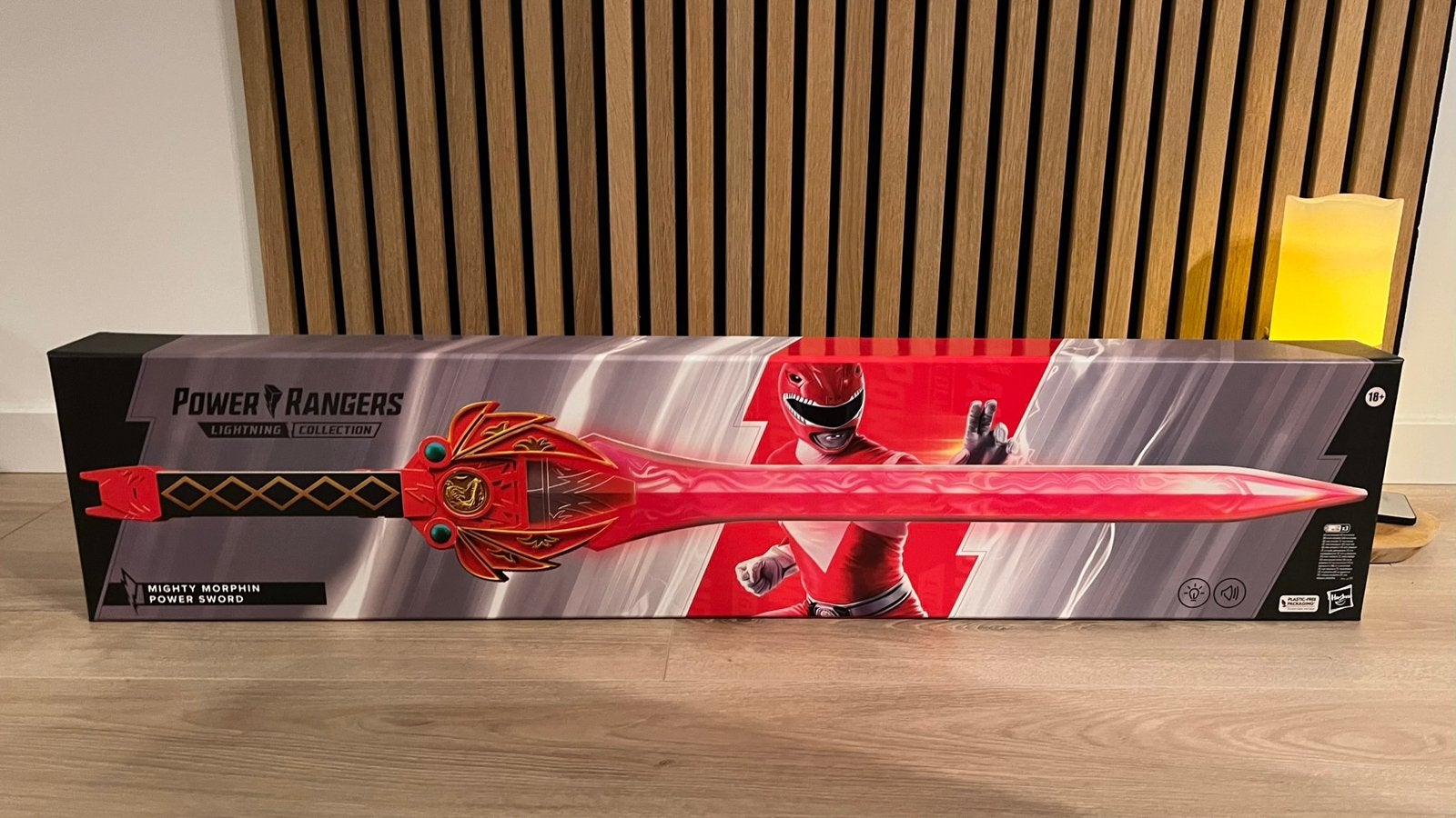 Power Rangers Lightning Collect MMPR Red Ranger Power Sword, Ophalen, Nieuw