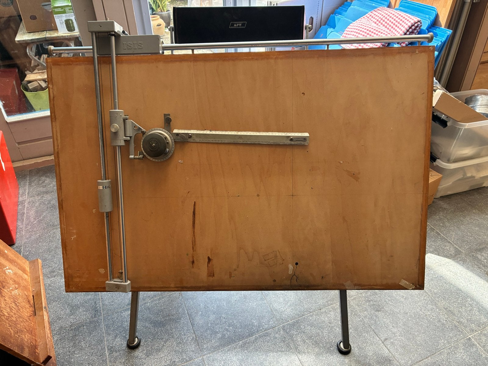 Isis Tekentafel met tekenmachine, Ophalen, Gebruikt, Minder dan 130 cm