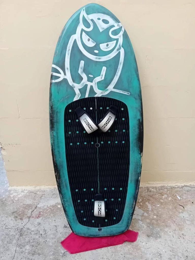 wingfoil board custom made 90L, Ophalen of Verzenden, Zo goed als nieuw, Wingsurf-board