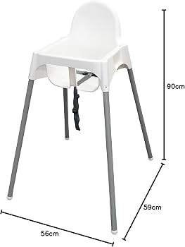 Ikea kinderstoel Antilop en evt verkleiner (zonder blad), Ophalen, Gebruikt, Overige typen, Aanschuifbaar