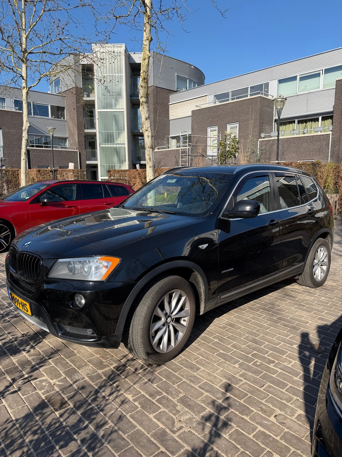 BMW X3 x-drive full options!, Auto's, Zwart, 4 cilinders, Leder, Vierwielaandrijving