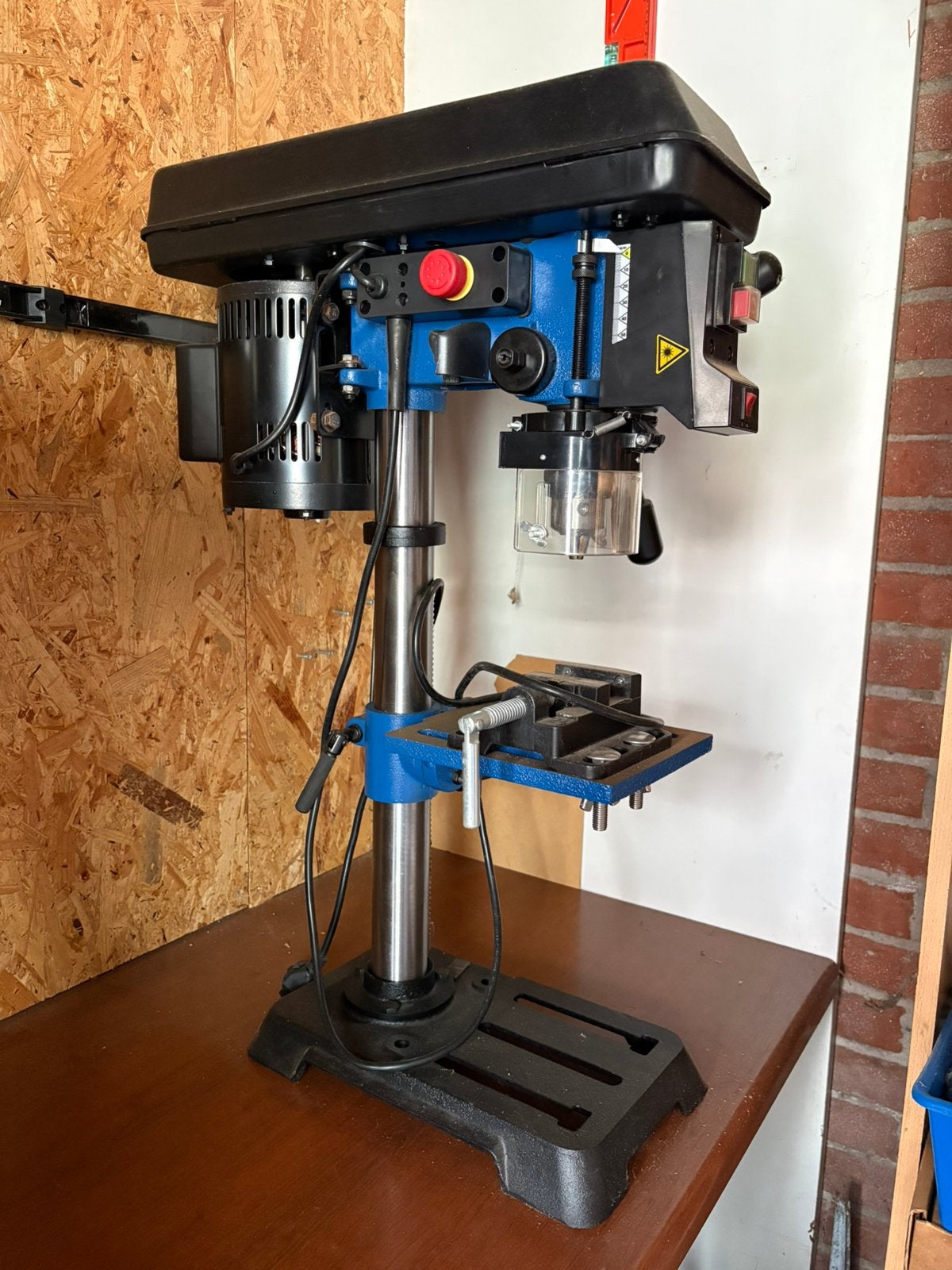 Nagenoeg nieuwe Scheppach dp 16sl tafelboormachine, Ophalen, Variabele snelheid, Nieuw, Kolomboormachine