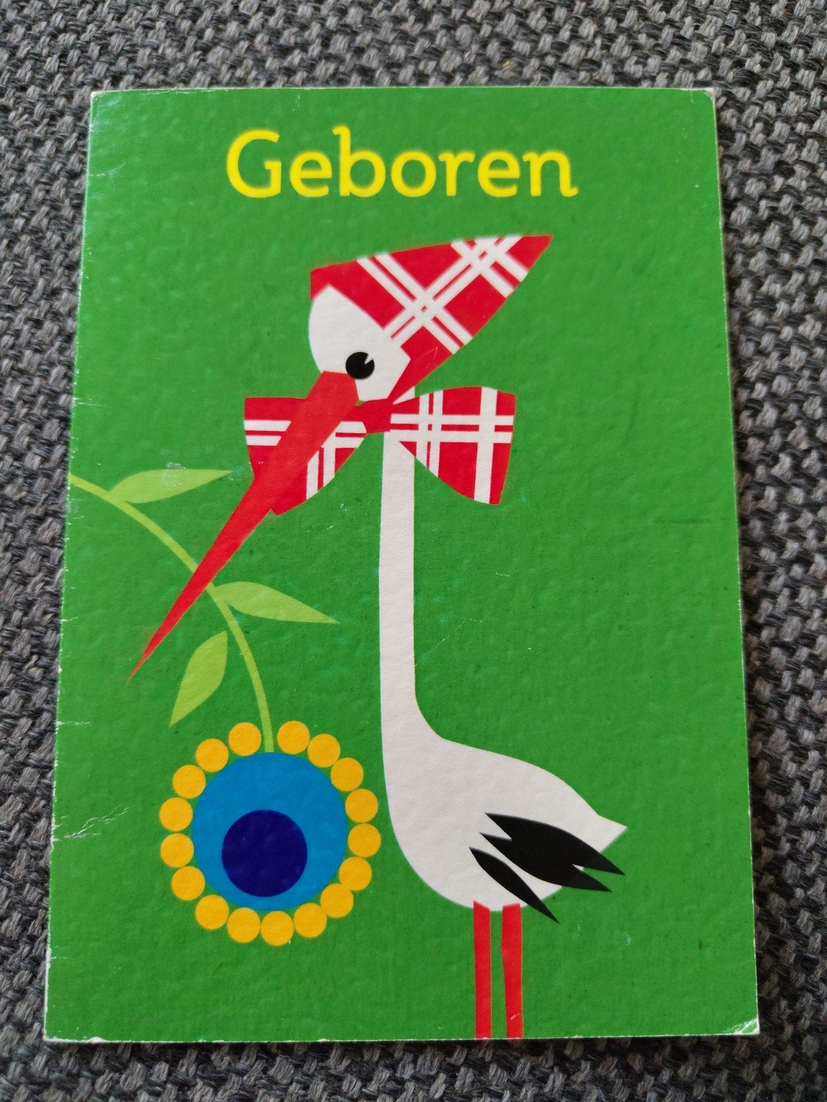 2012, Ophalen of Verzenden, 2000 tot heden, Geboortekaartje