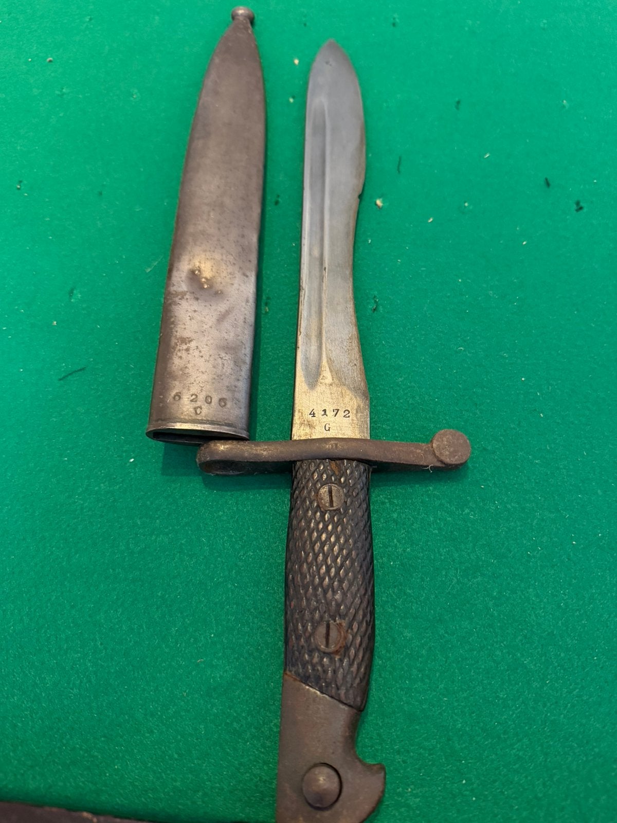 Spaanse Bajonet M1941 WW2 Mauser, Ophalen of Verzenden, Zo goed als nieuw