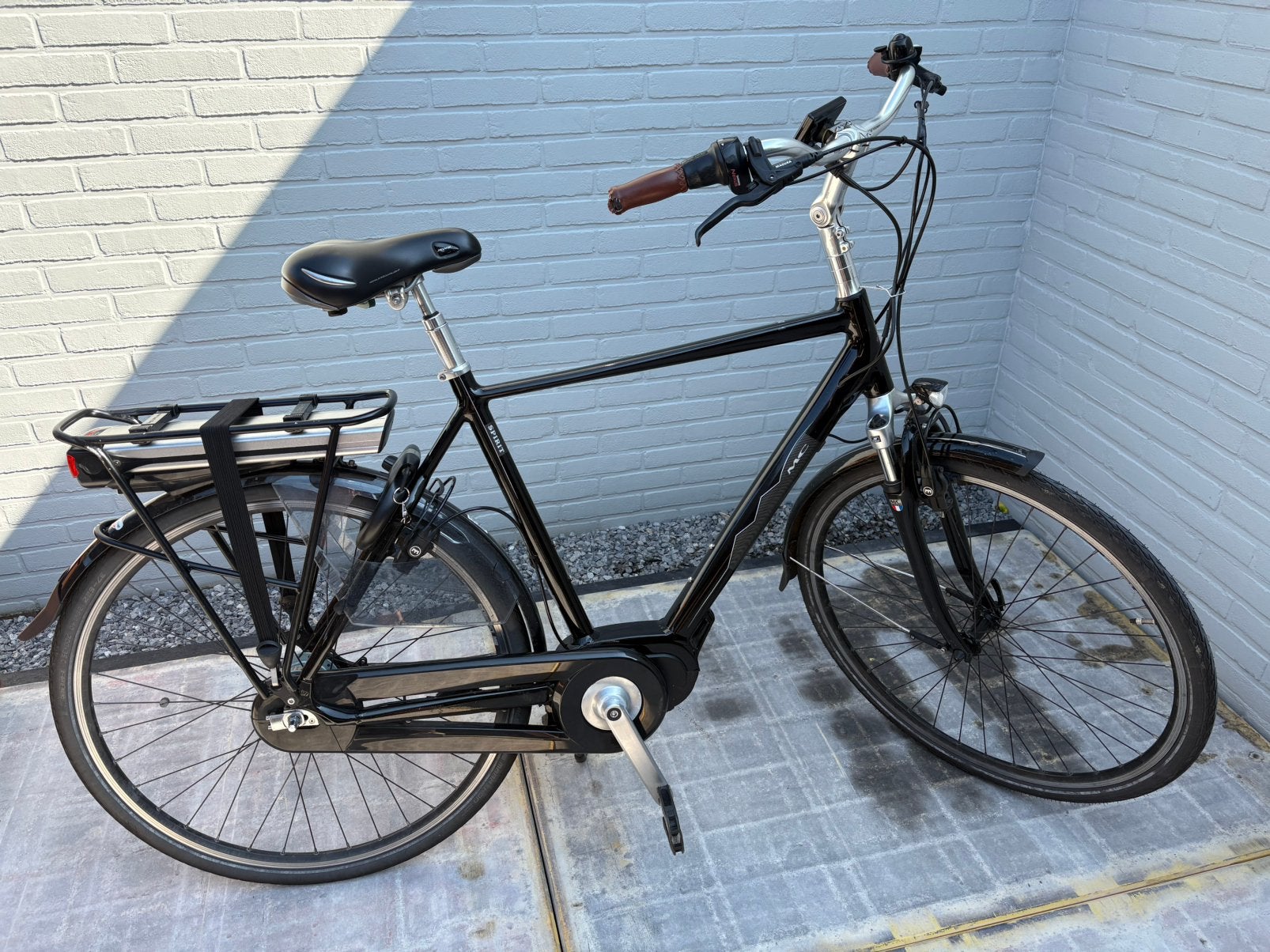 Mooie multicycle elekrische fiets heren middenmotor, Fietsen en Brommers, Elektrische fietsen, Zo goed als nieuw, 59 cm of meer