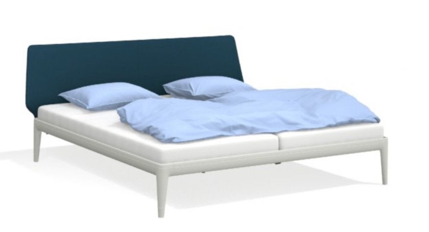 Auping Essential 200x210 Pure White Verstelbaar & Hoofdbord, Verstelbaar, Verzenden, 210 cm, Tweepersoons